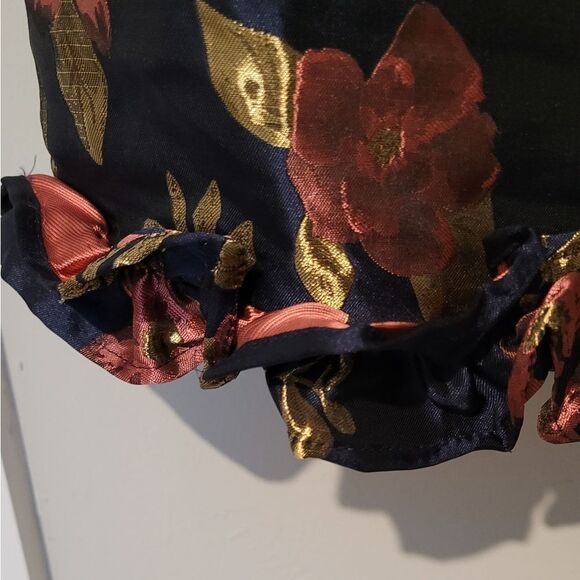 Lulus Pop The Bottle Navy floral dress Size XS - Picture 9 of 16